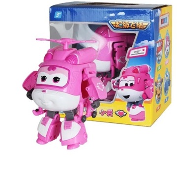 Super Wings figurki przekształcające zabawkowe roboty Jett Dizzy Donnie