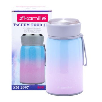 ТЕРМОС УЖИННЫЙ 800 мл ЛАНЧ-БОКС ДЛЯ СУПА СТАЛЬНАЯ БАНКА 0,8л