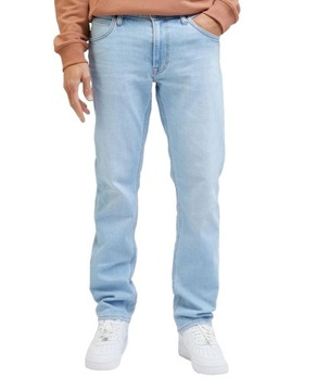 Lee Jeans Daren Zip Fly Low Stretch W38 L34 in Blue Sky Light L707ICC25