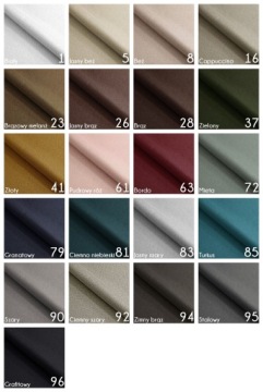 Образцы тканей - Мебель Gracjan