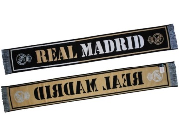 SZALIK TKANY REAL MADRYT ORYGINALNY 140 x 20 CM LOS BLANCOS II