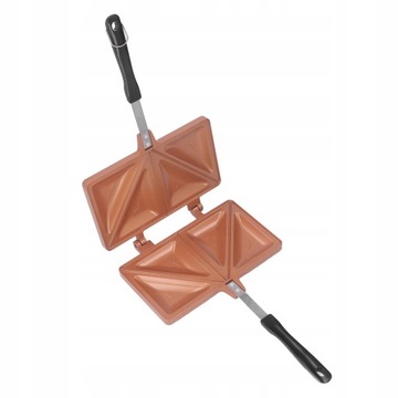 Opiekacz do gorących kanapek Toster do hot dogów ze stopu aluminium 7O
