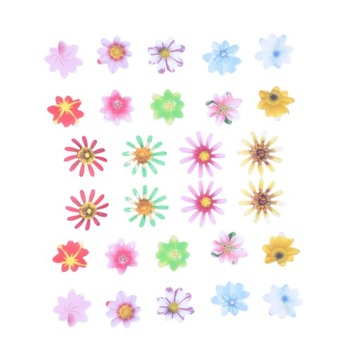 Świeże kwiaty jadalne ciasto Cupcake Topper