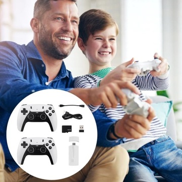 РЕТРО-КОНСОЛЬ 20 000 ТВ-ИГР В ПОДАРОК ​​ТВ-ИГРЫ 2 ПАНЕЛЬ + КАРТА 64 ГБ