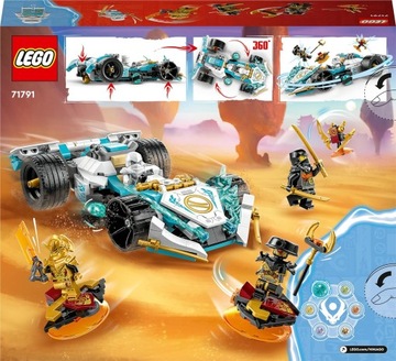 LEGO Ninjago 71791 — Сила дракона Зейна — Гонщик Кружитцу