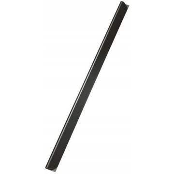 Grzbiety wsuwane listwa do 120 kartek A4/12mm czarne 1.sztuka