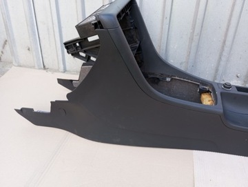 AUDI A4 B6 B7 ТУННЕЛЬНАЯ КОРЗИНА 2 DIN РАМА ЧЕРНАЯ