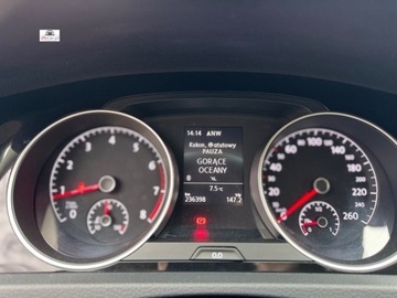 Volkswagen Golf VII Hatchback 3d 1.4 TSI BlueMotion Technology 150KM 2014 Volkswagen Golf 1.4 TSI 150KM, highline, skora, GRZANE FOTELE, polecam 1.4, zdjęcie 7