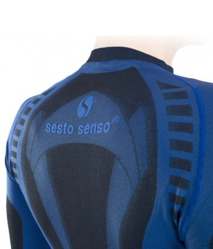 TERMOAKTYWNA koszulka męska ciepła podkoszulka termiczna SESTO SENSO - XXL