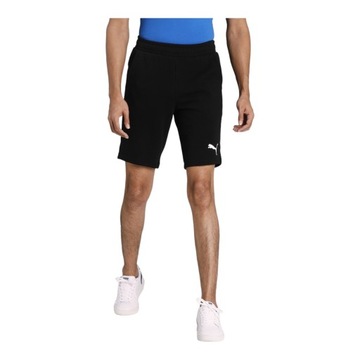 PUMA KRÓTKIE SPODENKI MĘSKIE SZORTY ESS SHORTS CZARNE r.L