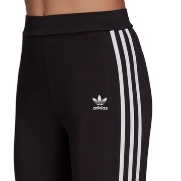 Legginsy ADIDAS 3 STRIPES Czarny - 34