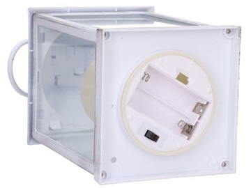 ФОНАРЬ БЕЛЫЙ СВЕЧА НА БАТАРЕЯХ