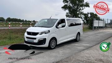 Peugeot Traveller Compact 2.0 BlueHDi 150KM 2019 Peugeot Traveller Raty 2.0 hdi 150KM 9 Osobowy Long Nawiewy Kamera tyl Gwa