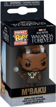 Brelok filmowy, książkowy, komiksowy Keychain: Black Panther M'Baku