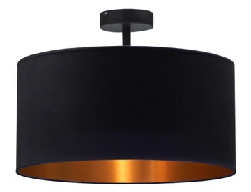 PLAFON LAMPA SUFITOWA ŻYRANDOL PW40 C/M ABAŻUR LED E27 SALON SYPIALNIA HOL