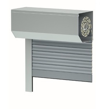 Наружная рольставня 120х150 - противовзломная