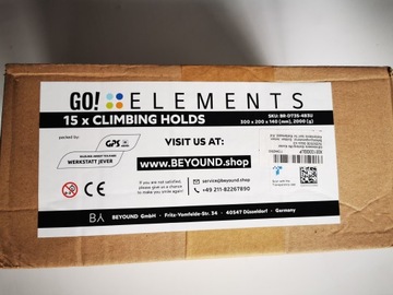 РУЧКИ ДЛЯ ЛАЗАНИЯ GO!ELEMENTS ДЕТСКИЕ 15 ШТ.