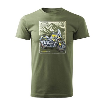 Koszulka z motocyklem Suzuki Vstrom V-Strom 1050 DE Adventure na prezent