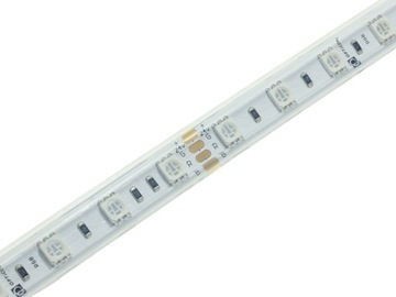 Taśma RGB 24V 1m 300 LED SMD 5050 IP68 14.4W 12mm