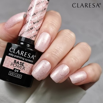 CLARESA BASE POWER БЕСКИСЛОТНАЯ ГИБРИДНАЯ БАЗА С ЧАСТИЦАМИ 09