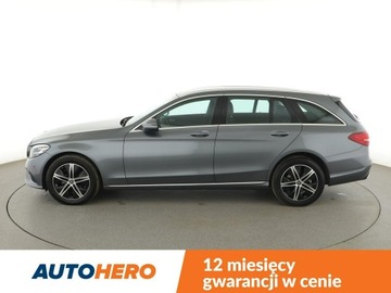 Mercedes Klasa C W205 Kabriolet Facelifting 1.5 200 184KM 2019 Mercedes C 200 FV23% mHEV automat full LED navi, zdjęcie 1