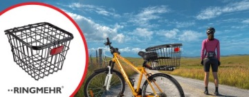 Корзина для велосипедного багажника с замком RINGMEHR Totebike