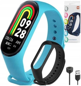 SMARTWATCH SMARTBAND M8 OPASKA PULSOMETR KROKI SMS