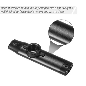 Музыкальный духовой инструмент Kazoo из алюминиевого сплава I