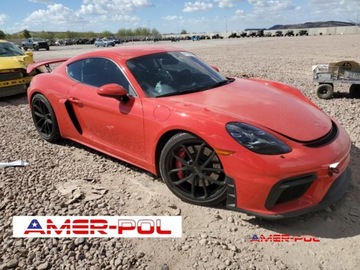 Porsche Cayman 718 2020 Porsche Cayman 2020 r., 4,0L GT 4 4.0 Benzyna 414KM