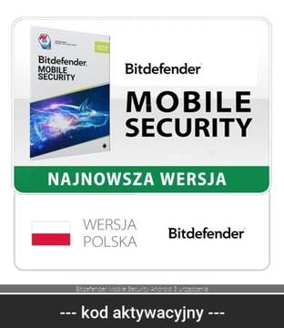 Bitdefender Mobile Security Android 3 urządzenia