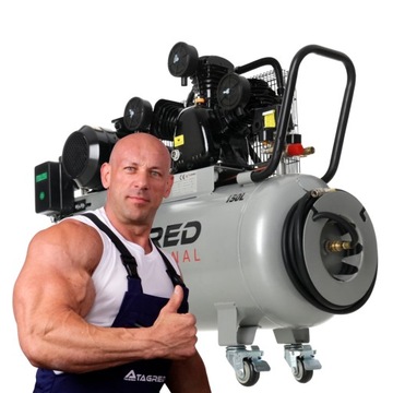 КОМПРЕССОР КОМПРЕССОР 150Л 3 В ПОРШНИ 400 В СЕПАРАТОР, ПНЕВМАТИЧЕСКИЙ КОМПЛЕКТ 18 В 1