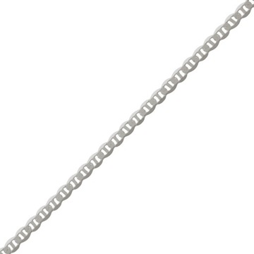 Srebrna bransoleta splot Marinero 21 cm - pr.925
