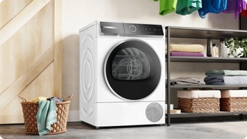 Стиральная машина + сушильный комплект BOSCH WGB2440EPL + WQB245AEPL Serie 8 + РАЗЪЕМ