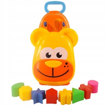 ЧЕМОДАН BLOCKS PUSH BEAR С РУЧКОЙ 26368Ż