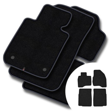 Velurové koberce Premium pro Ford Explorer V 2010-2019, délka koberce