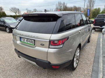 Land Rover Range Rover Sport II SUV 3.0 V6 340KM 2015 Land Rover Range Rover Sport Ful Opcja przebieg 160 tys km 3.0 Benzyna zar, zdjęcie 8