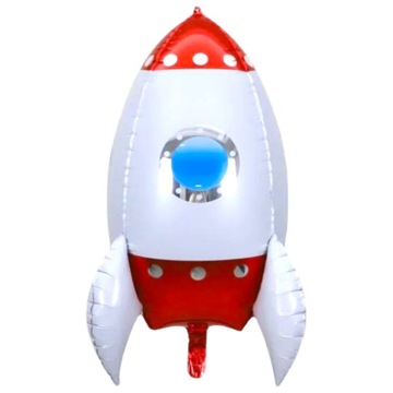 Balon Foliowy Urodziny Rakieta Kosmiczna Astronaut