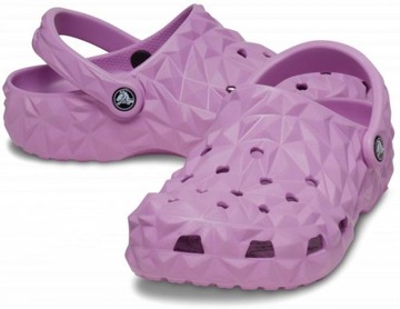 Męskie Buty Chodaki Klapki Crocs Classic Geometric 209563 Clog 38-39