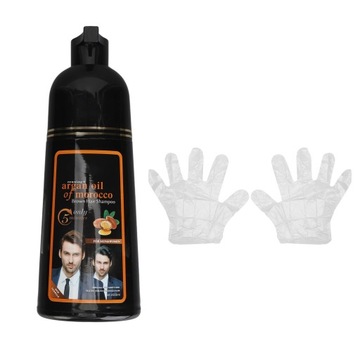 Шампунь-краска для волос Закрашивающий седину 400 мл LO