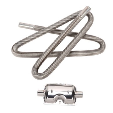 Выхлопная труба стояночного отопителя с глушителем