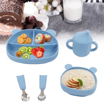 ПЕРВЫЙ НАБОР СИЛИКОНОВЫХ СТОЛОВЫХ ПРИБОРОВ