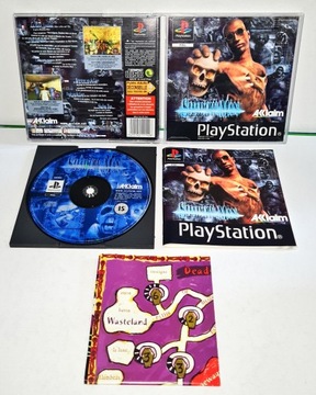 SHADOWMAN PSX 3XA MAPKA ZADBANA PŁYTA