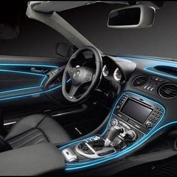 НАБОР EL WIRE ICE BLUE LED ВОЛОКОННО-ОПТИЧЕСКИЙ, 3 МЕТРА