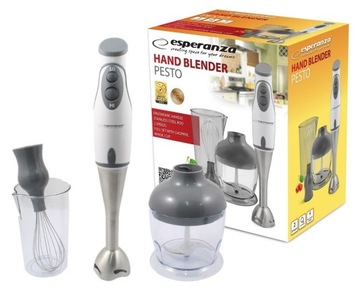 WIELOFUNKCYJNY BLENDER RĘCZNY MIKSER Z AKCESORIAMI ZESTAW KUCHENNY 450W
