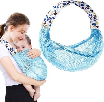 NOSIDEŁKO DO NOSZENIA DZIECKA, DO 20KG WYGODNE ODDYCHAJĄCE ERGONOMICZNE
