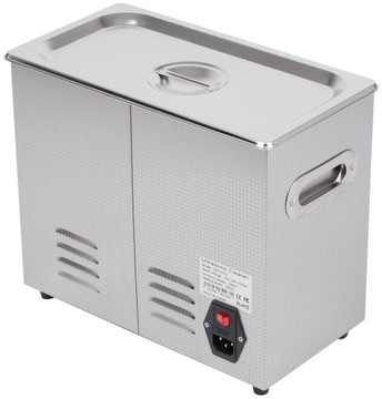 ЦИФРОВАЯ МОЕЧНАЯ МАШИНА УЛЬТРАЗВУКОВАЯ ВАННА НЕРЖАВЕЮЩАЯ СТАЛЬ 6Л 480ВТ + КОРЗИНА