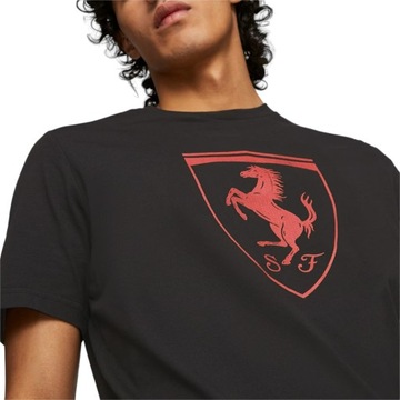 PUMA KOSZULKA MĘSKA T-SHIRT FERRARI RACE CZARNA L