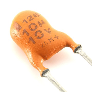 [100szt] 2222-128-24109 10uF 10V Solid Tantalum