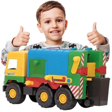 Śmieciarka Samochód DLA DZIECKA Autko do ZABAWY