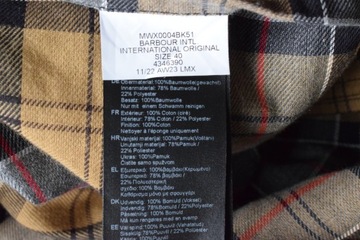 BARBOUR INTERNATIONAL WAXED Kurtka Woskowana Damska Przejściowa 40